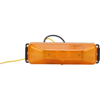 12 24V 4LED Lampe de Gabarit Ambre Lumineux Étanche Universelle pour Camion Remorque Poids Lourd Voiture orange