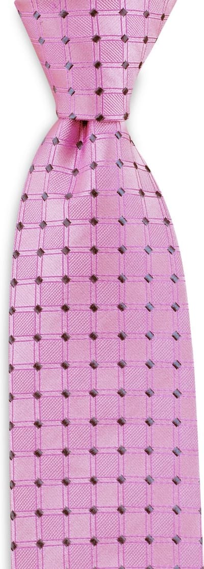 We Love Ties - Stropdassen - Stropdas Math Wizard - roze / blauw