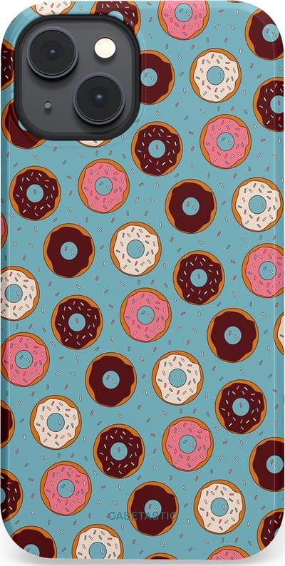 Casetastic Hoesje Geschikt voor Apple iPhone 14 Plus Magsafe - Stijlvolle Beschermende Duo-layer Case - Donut Dromen