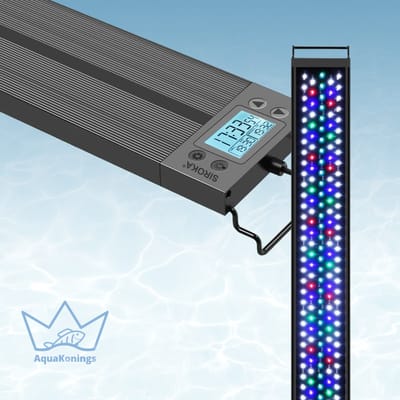 Aquarium lamp - LED Aquariumverlichting - Dimbaar - Timer - 30 tot 45cm - Verschillende maten verkrijgbaar - Vernieuwde versie