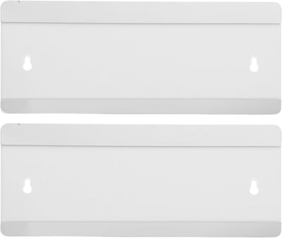 Naamplaatjes Kantoor - Verwisselbare Borden - Deur Identificatie - Zelfklevende Bevestiging - 28x12cm - Zilver