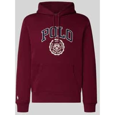 relaxed fit hoodie van katoenmix