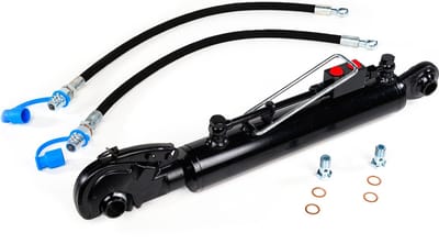 Hydraulische Topstang Cat 3 (575 - 785 mm) met Vanghaak, Vergrendelblok en 2 Slangen - SPH320055