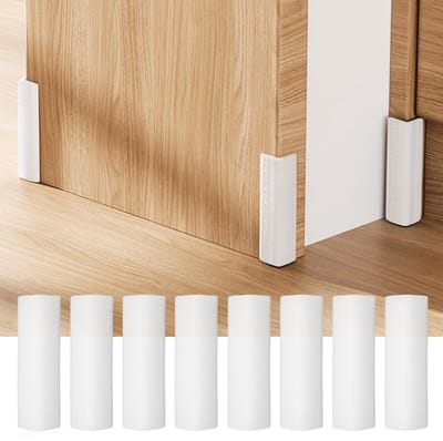 Dailygoods- Hoekbeschermers Siliconen - 8 Stuks - Veiligheidshoekkussen - Babybestendige Randbescherming - Doorschijnend - Zelfklevend - Hoekbescherming