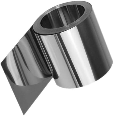 Roestvrijstalen Folie - Metalen Plaat - Hobby Ambachten - Glad Oppervlak - 0.15x100x2000mm - Zilverkleur