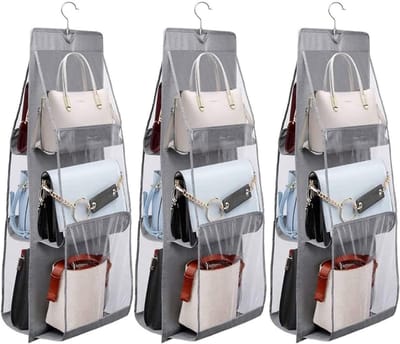 Famanu - Opknoping Handta Organizer Closet Organizer Handtas Opbergtas 6 Zakken