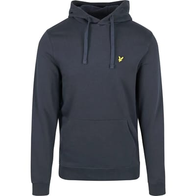 Lyle and Scott Hoodie Dark Donkerblauw (navy) - Maat XS - Heren