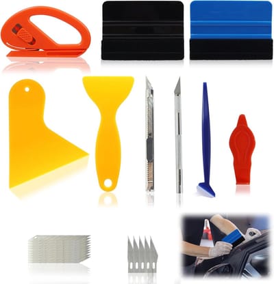 Solidchoice - 10 Delige Raamfolie Toebehoren Set