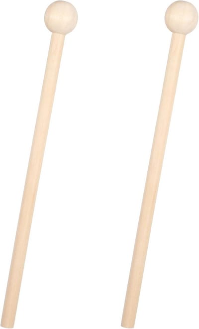 2 Stuks Houten Xylofoon Staven/Stokken voor Klokkenspel en Percussie - Ideaal voor Muziekles