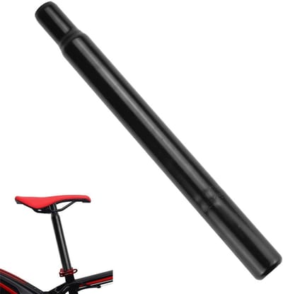 Dailygoods- Zadelpen 300 mm - IJzeren Zadelpen - Fiets Zadelpen - MTB/Racefiets - Verstevigd - Geschikt voor diverse fietsen - Fietszadel