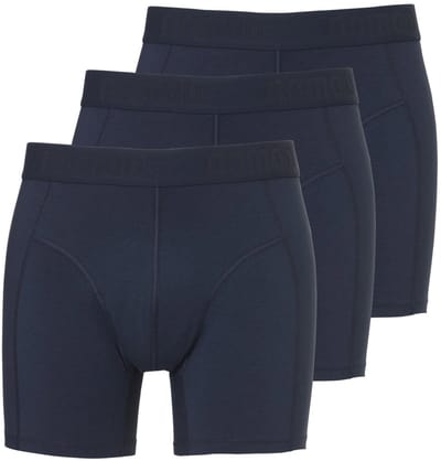 NOMAD® Boxershorts Heren 3 Pack | Maat S Donkerblauw | Comfortable Active Sport Boxershort | Boxers Heren | Lichtgewicht