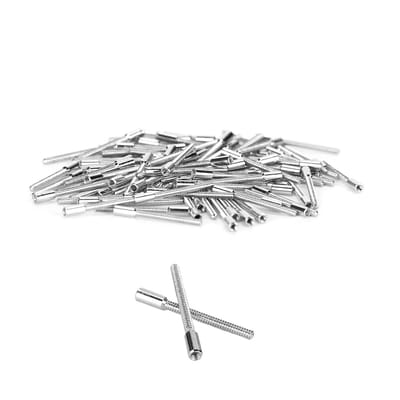 Complete Horloge Reparatie Set met 100 Onderdelen, 0.9 mm Trekas voor Professionele Horlogemakers