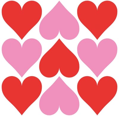 PPD - Lunch servetten - Hearts Graphic