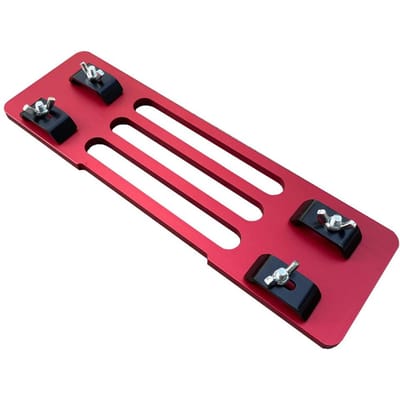 8 mm verdikte aluminium handzaagbasissnijmachine Marmeren machinebasisplaat draagbaar veelkleurig