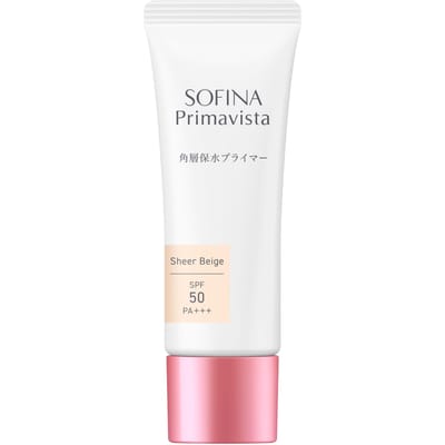 Sofina - Primavista Stratum Corneum Moisturizing Primer SPF 50 PA+++ Sheer Beige - 25g