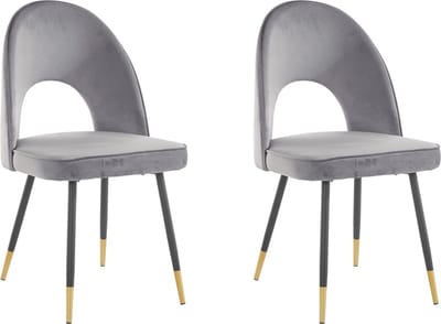 Rosie-Stoel - 2 Pack - Grijs