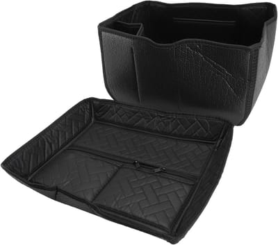 Ruimtebesparende Luggage Bag voor Motorfietsen - PU Leer Top Case Inleg, Bescherming en Organisatie voor Bagage en Accessoires