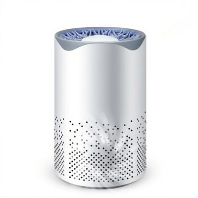 Luchtreiniger - Luchtreiniger voor thuis - Luchtreiniger voor thuis met USB-kabel - Luchtreiniger voor slaapkamer - Luchtfilter voor op het bureau, kantoor en woonkamer - Verwijderaar van huisdieren, pollen, verontreinigende stoffen