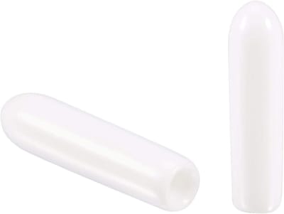 Rubberen eindkapjes 2 mm wit - set van 200 stuks voor bouten, schroeven, buizen - flexibele schroefdoppen en draadbeschermers - zacht rubberen hoezen.