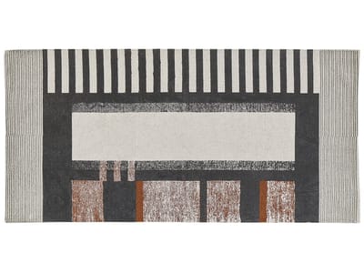 KAKINADA - Laagpolig vloerkleed - Multicolor - 80 x 150 cm - Katoen