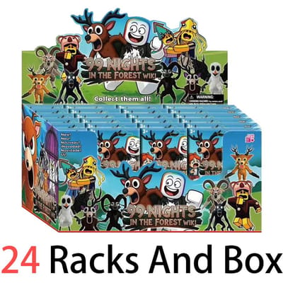 99 Nachten In Het Bos Baged Serie Figuur Model Speelgoed Cartoon Gaming Randapparatuur Bureau Decoratie Halloween Kerst Kind Leuk Cadeau