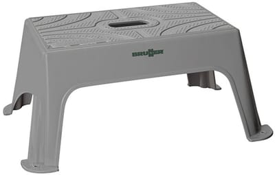 Brunner Gamut Opvouwbaar Opstapkrukje - Kunststof Stapkruk - 120 kg Draagkracht - Lichtgewicht en Compact - Voor Caravan, Camping en Thuisgebruik