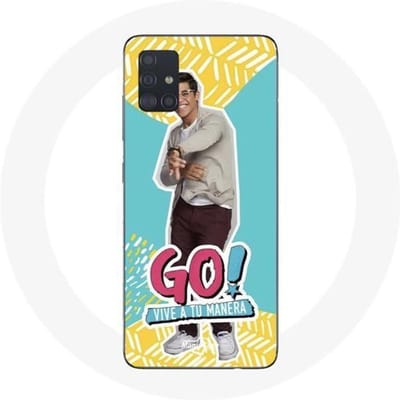Coque - Samsung - Galaxy A51 - Souple - Blanc - Poursuis Tes Rêves Simón Go!