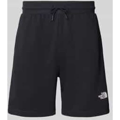 Short met logo en riem