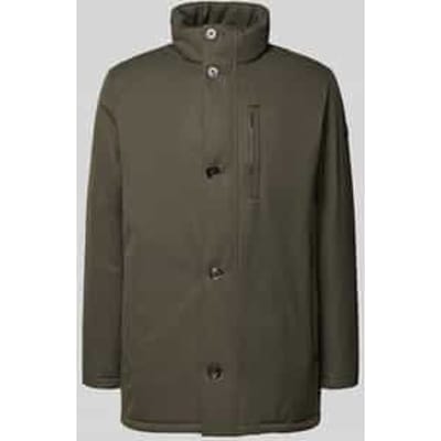 Regular fit parka met opstaande kraag
