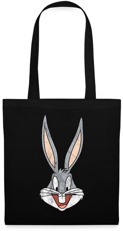 Looney Tunes Bugs Bunny Distressed Tas Van Stof Schoudertas