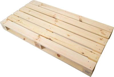 Houten Pallet - Plat Hout - Meubels Bouwen - Stabiel Duurzaam Ontwerp - 120x60x13 cm - Grijs Wit