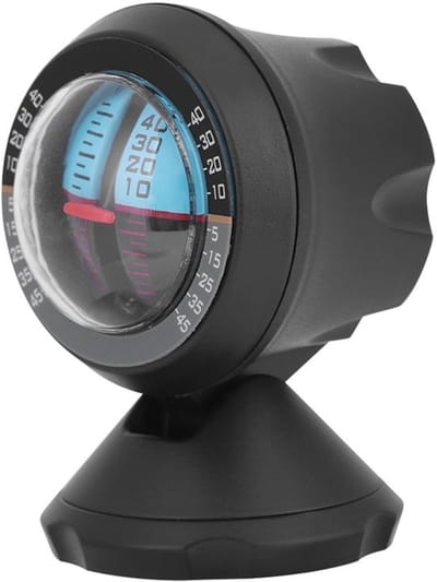 Dailygoods- Inclinometer Digitaal - Hellingmeter - Verstelbare Houder - Offroad Accessoires - Nauwkeurige Hoekmeting - Eenvoudig te Gebruiken - Hellingsmeter
