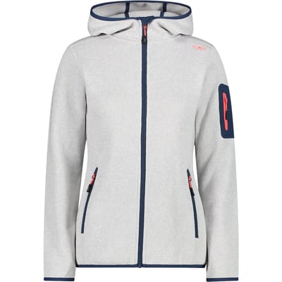 Dames fleece met capuchon CMP