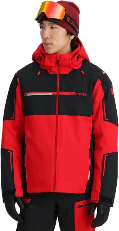 Spyder Titan Skijas heren Rood L