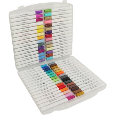 Marqueurs de Peinture Acrylique 60 Couleurs Séchage Rapide Imperméable Stylos Acryliques pour Papier Verre Céramique Plastique gray