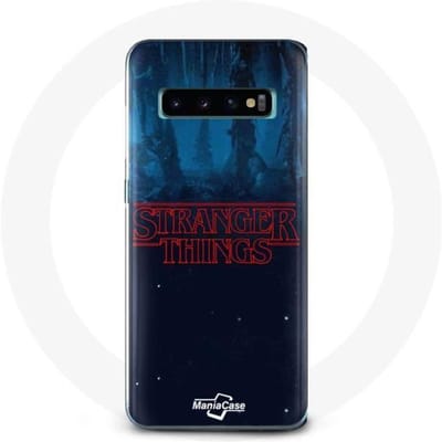 Hoesje voor Samsung Galaxy S10 Stranger Things seizoen 2-logo