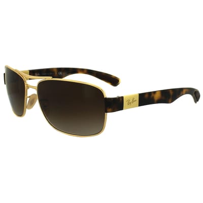 Ray-Ban Zonnebril 3522 001/13 Goudbruin Verloop