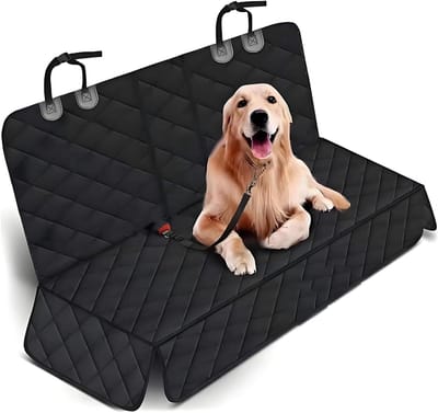 Honden autostoelmat - Auto beschermhoes - Reizen met huisdier - Waterdichte Oxford stof - 157 x 56 cm - Zwart