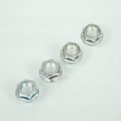 Boutjes en moeren voor Scooter Yamaha 50 Aerox Moer M7 spoed 100 set van 4 Nieuw