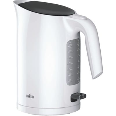 Braun PurEase WK 3100 Elektrische Waterkoker Wit 1.7L 2200W