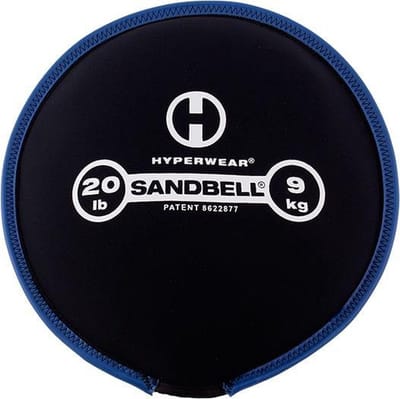 Hyperwear SandBell 9 kg (20 lbs) - blauw