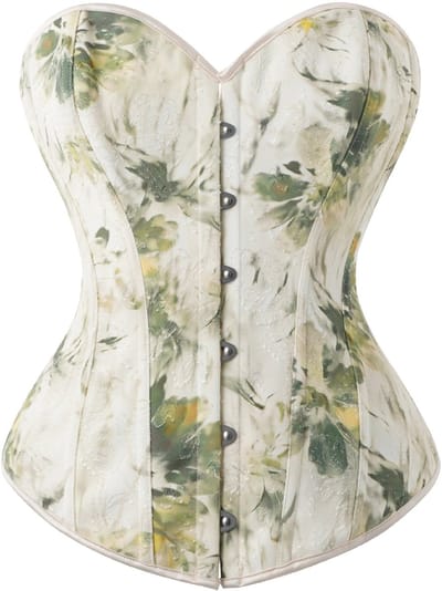 Vormende korset top - tailleband voor vrouwen - korset - bandeau - lendensteun - korset tailleband - buikband-lichtgroen, XS