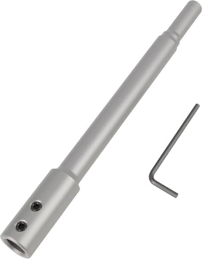 Forstner boor verlengstuk 170mm - 3/8 inch schacht - voor diepholes en vlakke gaten - hoge precisie - m-winkel