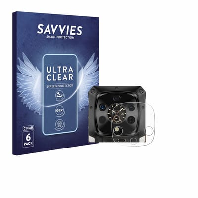 Savvies - Screenprotector voor Ulefone Armor 28 Ultra Thermal (ALLEEN Camera) - Folie Beschermfolie transparant 6 Stuks