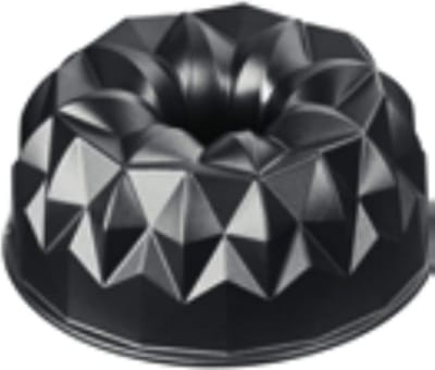 JGS ® Bakevorm voor Perfecte Gugelhupf Creaties met Geometrisch Design - 25 cm