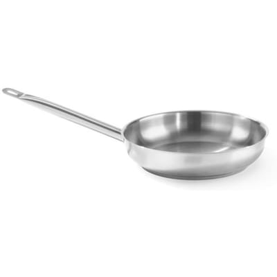 HENDI Koekenpan – Gesatineerde afwerking – Koelblijvende handgreep – 2,7L – Ø280mm