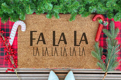 Falala | 60x40 cm | Nieuwe huis cadeau | Ingangsmat | Deurmat met stijl | Verhuizing cadeau | Praktisch & trendy | Perfect voor binnenkomst | Cadeau voor nieuwe woning