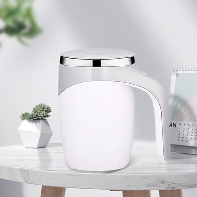Tasse à remuer automatique, tasse à café Portable, Rechargeable, électrique, en acier inoxydable, rotatif, magnétique, outils pour boire à la maison