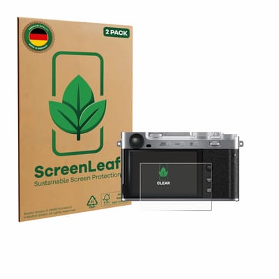 2 Stuks Screenprotector voor Fujifilm X-E5 - Hoogwaardige Beschermfolie transparant
