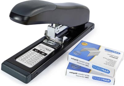 Nietmachine en nieten set HD-100 type 3/8" (1307) zwart met nietjes